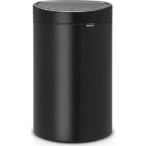 Matně černý dotykový ocelový odpadkový koš 40 l Touch Bin – Brabantia obraz