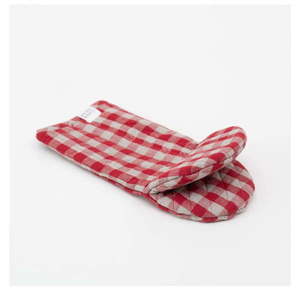 Lněná chňapka Red Gingham – Linen Tales obraz