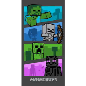 Bavlněná dětská osuška 70x140 cm Minecraft Adventure is Attitude – Jerry Fabrics obraz