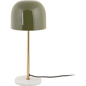 Khaki stolní lampa s kovovým stínidlem (výška 50 cm) Manta – Leitmotiv obraz