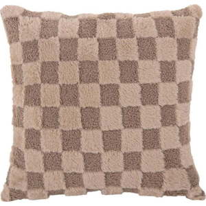 Dekorační polštář z mikroplyše 45x45 cm Checker – PT LIVING obraz