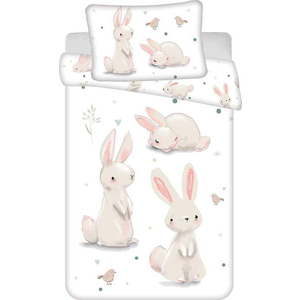 Bavlněné dětské povlečení do postýlky 100x135 cm Bunnies – Jerry Fabrics obraz