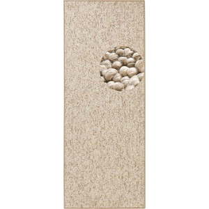 Světle hnědý běhoun 80x300 cm Wolly – BT Carpet obraz