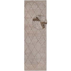 Béžový běhoun 80x240 cm Perrotin Beige – Elle Decoration obraz