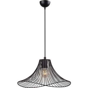 Černé závěsné svítidlo ø 40 cm Wavy – Squid Lighting obraz