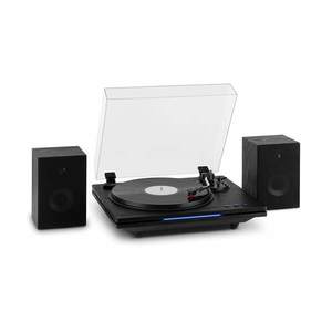 Auna TT-Play, PLUS, gramofon, reproduktory, max.20W, BT, 33/45 rpm obraz