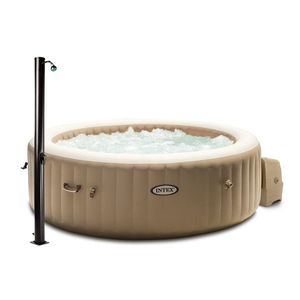 Intex | Vířivý bazén Pure Spa - Bubble HWS + Solární sprcha UNO 20 l | 19900167 obraz