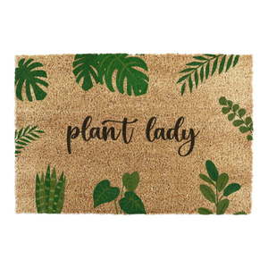 Rohožka z kokosového vlákna 60x90 cm Plant Lady – Artsy Doormats obraz