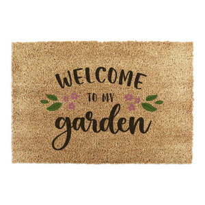 Rohožka z kokosového vlákna 40x60 cm Welcome to My Garden – Artsy Doormats obraz