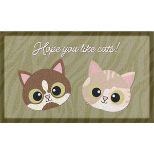 Rohožka 40x70 cm Hope You Like Cats – Artsy Doormats obraz