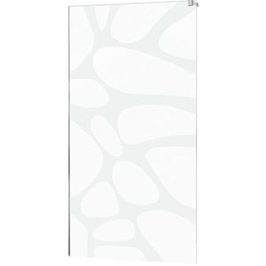 MEXEN KIOTO walk-in 80x200 cm 8mm bílá vlna samostatné sklo 800-080-000-00-97 obraz