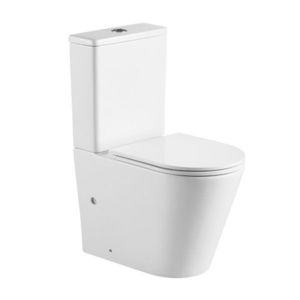 MEREO WC kombi, vario odpad, kapotované, Smart Flush RIMLESS, keramické vč. sedátka VSD91T1 obraz