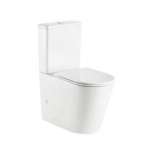 MEREO WC kombi, vyvýšené, vario odpad, kapotované, Smart Flush RIMLESS, keramické vč. sedátka VSD92T1 obraz