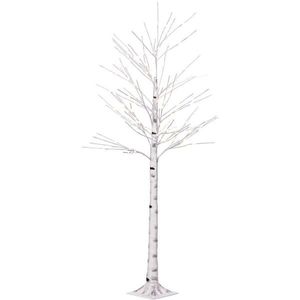 VOLTRONIC Světelná LED bříza s ovladačem, 150 cm, teplá bílá obraz