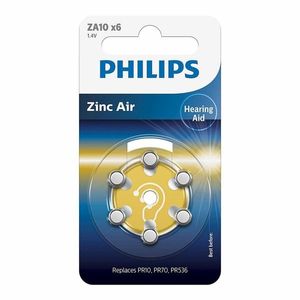 Philips Baterie do naslouchadel ZA10 1, 4 V obraz