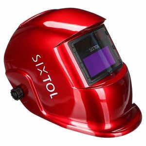 Sixtol Svářecí kukla samostmívací WELDING MASK 2, červená obraz