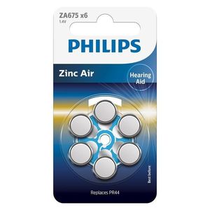 Philips Baterie do naslouchadel ZA675 1, 4 V obraz