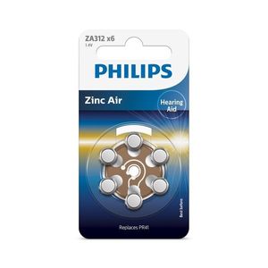 Philips Baterie do naslouchadel ZA312 1, 4 V obraz