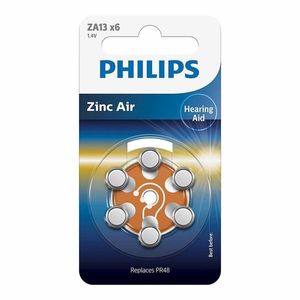 Philips Baterie do naslouchadel ZA13 1, 4 V obraz