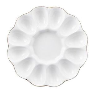 Florina Porcelánový talíř na vajíčka Classic, 21 cm obraz