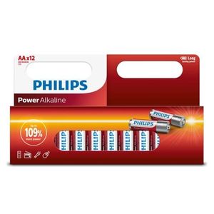 Philips Baterie AA 1, 5 V Power Alkaline, 12 ks obraz