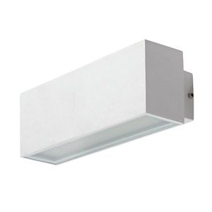 Rabalux 77076 venkovní nástěnné LED svítidlo Mataro 10 W, bílá obraz