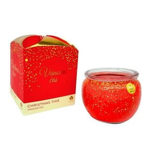 Arome Svíčka ve skle a flower boxu, Christmas time, 90 g obraz