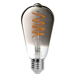 Rabalux Dekorativní LED filament žárovka s točeným vláknem, kouřového zabarvení skla, E27, ST64, 5W, 200lm, 2200K, 20000h. obraz