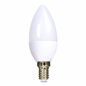 Solight LED žárovka svíčka 6W E14 3000K 510lm obraz