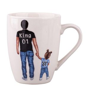 Altom Porcelánový hrnek King - girl, 300 ml obraz