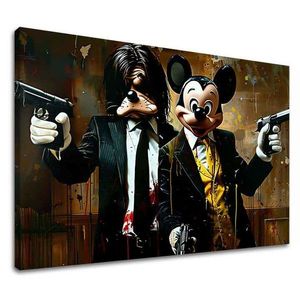 Obrázek MICKEY AND THE MOBSTER | Akrylové detaily obraz