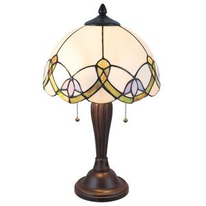 Stolní lampa Tiffany Adabelle - Ø 30*50 cm / E27/max 2*40W 5LL-5918 obraz