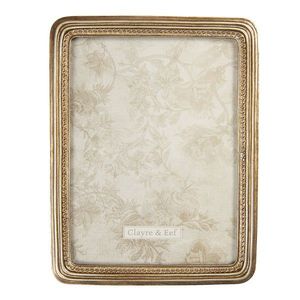 Zlatý fotorámeček ve vintage stylu Aimee - 18*1*23 cm / 15*20 cm 2F0768 obraz