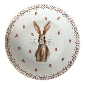 Dezertní talířek Rustic Easter Bunny - Ø 20*2 cm REBDP obraz