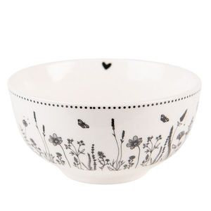 Porcelánová miska s květinami Flora And Fauna - Ø 14*7cm/ 500ml FAFBO obraz