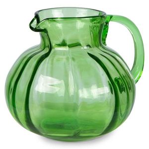 Zelený skleněný džbán The Emeralds - Ø 16*15cm/ 1400ml AGL4467 obraz