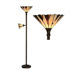 Stojací lampa Tiffany Doriane - Ø 38*178 cm 5LL-6319 obraz