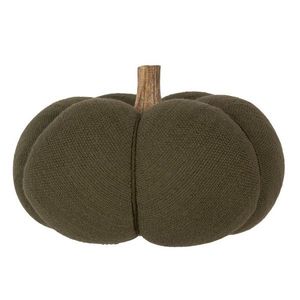 Zelená látková dekorace dýně Pumpkin - Ø 20*14 cm 65396 obraz