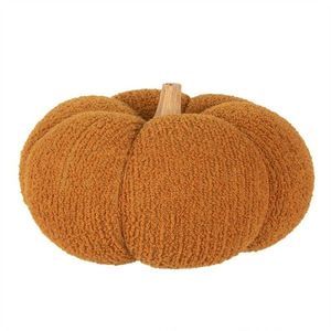 Oranžová látková dekorace dýně Pumpkin XXL - Ø 25*16 cm 65453 obraz