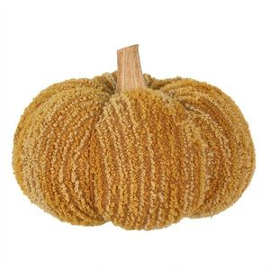 Oranžová látková dekorace dýně Pumpkin L - Ø 15*12 cm 65448 obraz