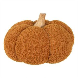 Oranžová látková dekorace dýně Pumpkin XL - Ø 20*14 cm 65452 obraz