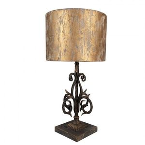 Kovová vintage stolní lampa Ginette - Ø 36*71 cm 5LMC0039 obraz