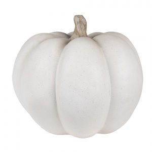 Šedá antik dekorace dýně Pumpkin Carbassa - Ø 31*27 cm 6PR4368 obraz