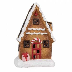 Keramická perníková chaloupka Gingerbread House - 10*7*15 cm 6CE1771 obraz