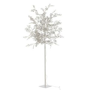 Dekorace stříbrný svítící stromek Tree leaves silver L - Ø 70*180 cm 6638 obraz