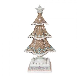 Dekorace vánoční perníkový stromek Gingerbread Tree - 12*12*25 cm 6PR4320 obraz