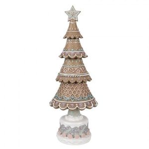 Dekorace vánoční perníkový stromek Gingerbread Tree - Ø 13*33 cm 6PR4323 obraz