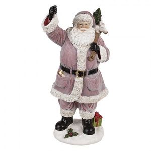 Dekorace figurka Santa Claus s pytlem dárků - 24*19*43 cm 6PR4299 obraz