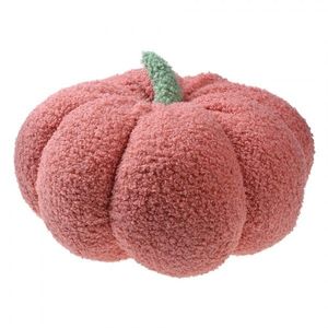 Růžový dekorační polštář ve tvaru dýně Pumpkin - Ø 28*18 cm KG033.008P obraz