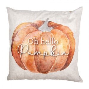 Béžovo-oranžový povlak na polštář s dýní Pumpkin Patch - 45*45 cm PPS21 obraz